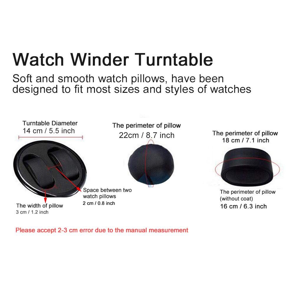 6 Grids Automatic Watch Winder Box - Quiet Motor with Multiple Rotation Settings, Brass Finish | Premium Watch Storage Case for Rolex, Omega & Luxury Watches | Perfect for Home, Office & Travel Use