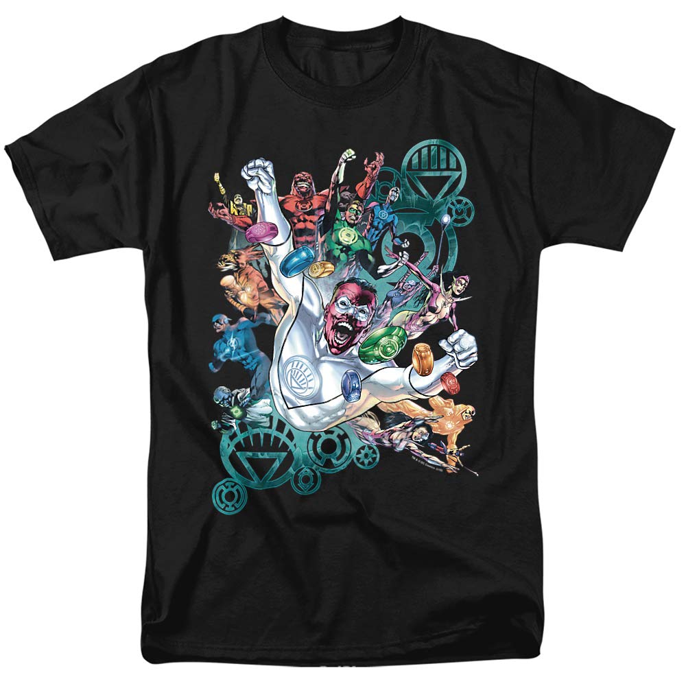 Green Lantern Lanterns Unite Unisex T-Shirt for Men & Women - Superhero Graphic Tee for Comic Fans, Cosplay & Casual Wear