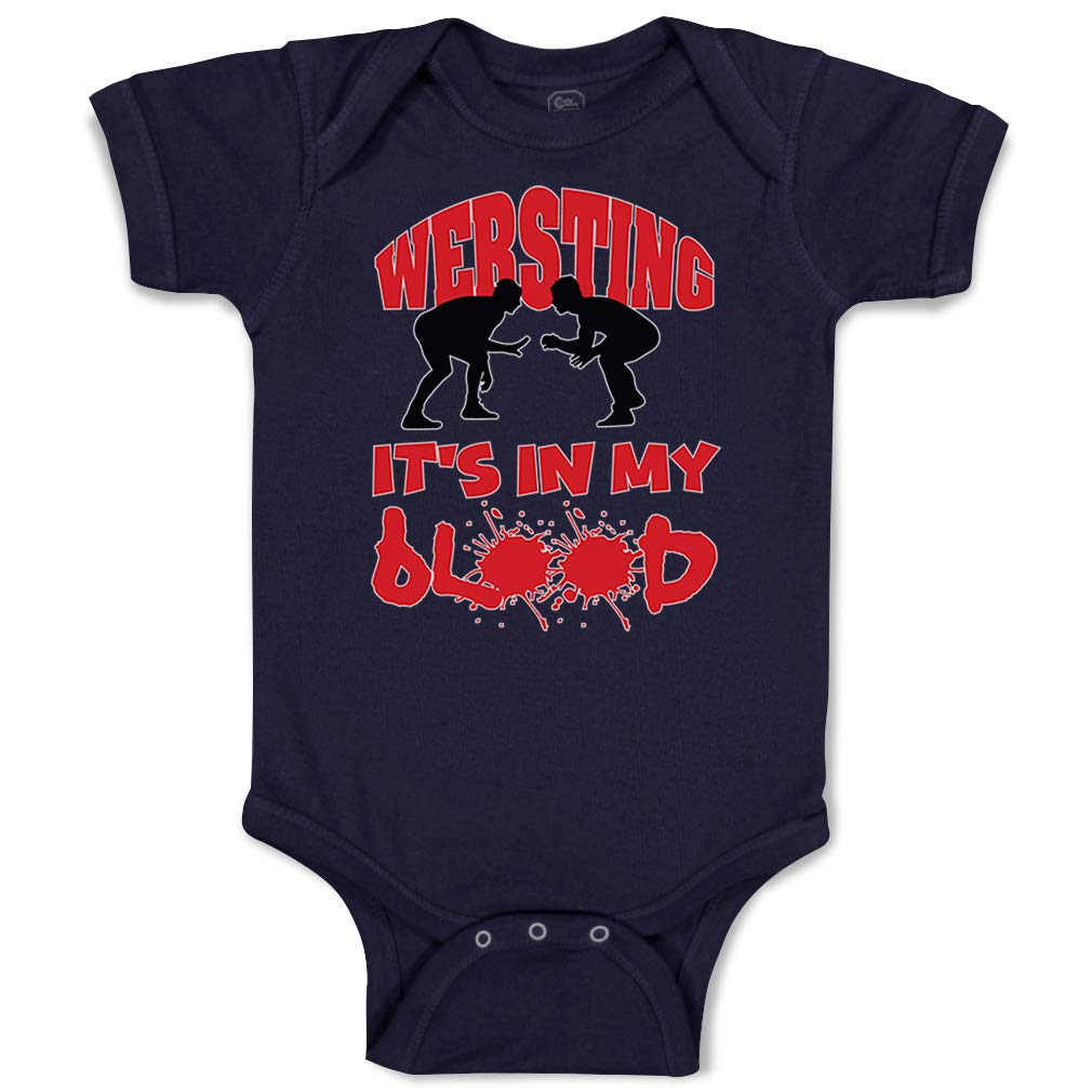 Custom Baby Wrestling Bodysuit - Sport Style for Boys & Girls - Gym & Playtime