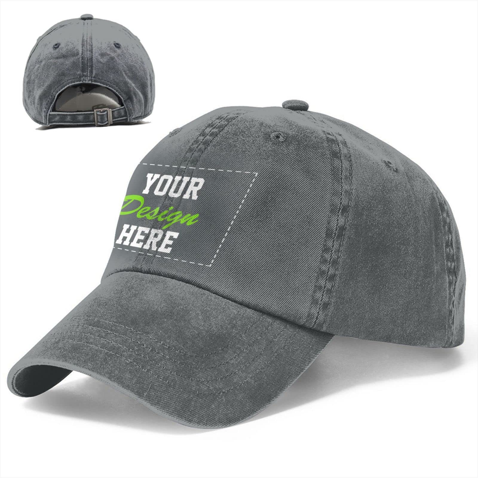 Custom Hats with Team Name & Logo - Personalized Cowboy Hats for Men & Women - Design Your Own Hat for Work, Events & Outdoor Activities