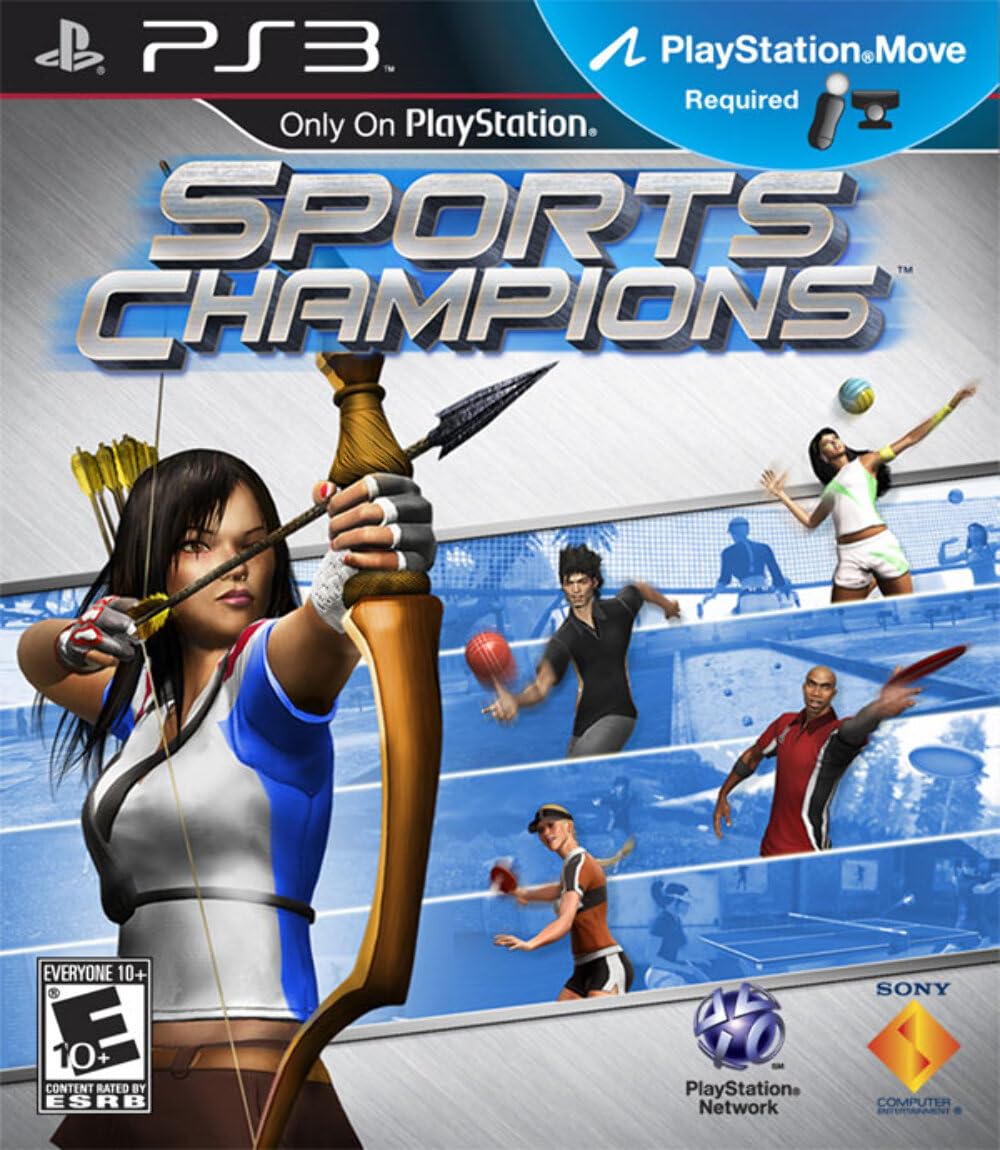 Sports Champions - PlayStation 3 Game | Multiplayer Sports Simulation for Family & Friends | Perfect for Parties & Game Nights