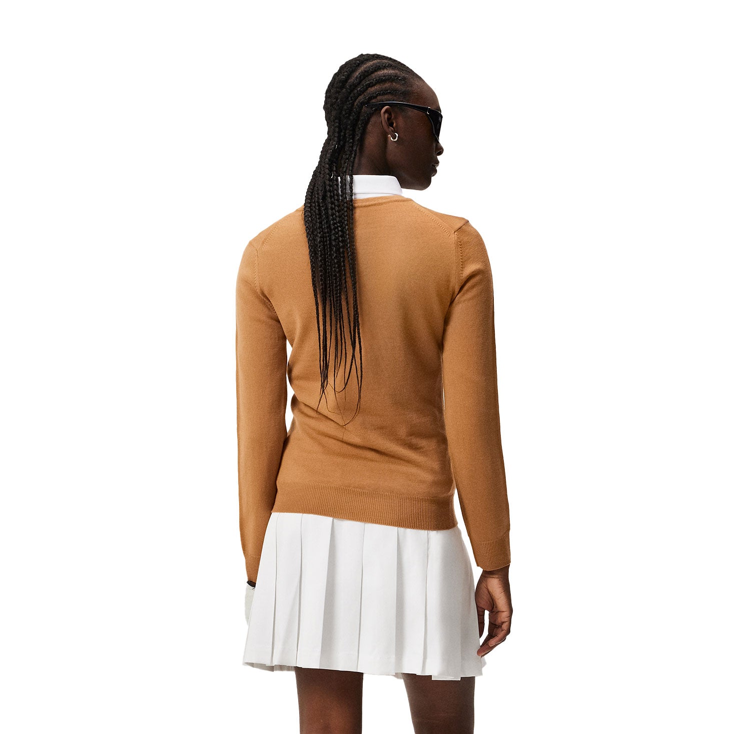 J. Lindeberg Amaya Knitted Women's Golf Sweater - Stylish & Comfortable for Golfing, Casual Wear & Outdoor Activities