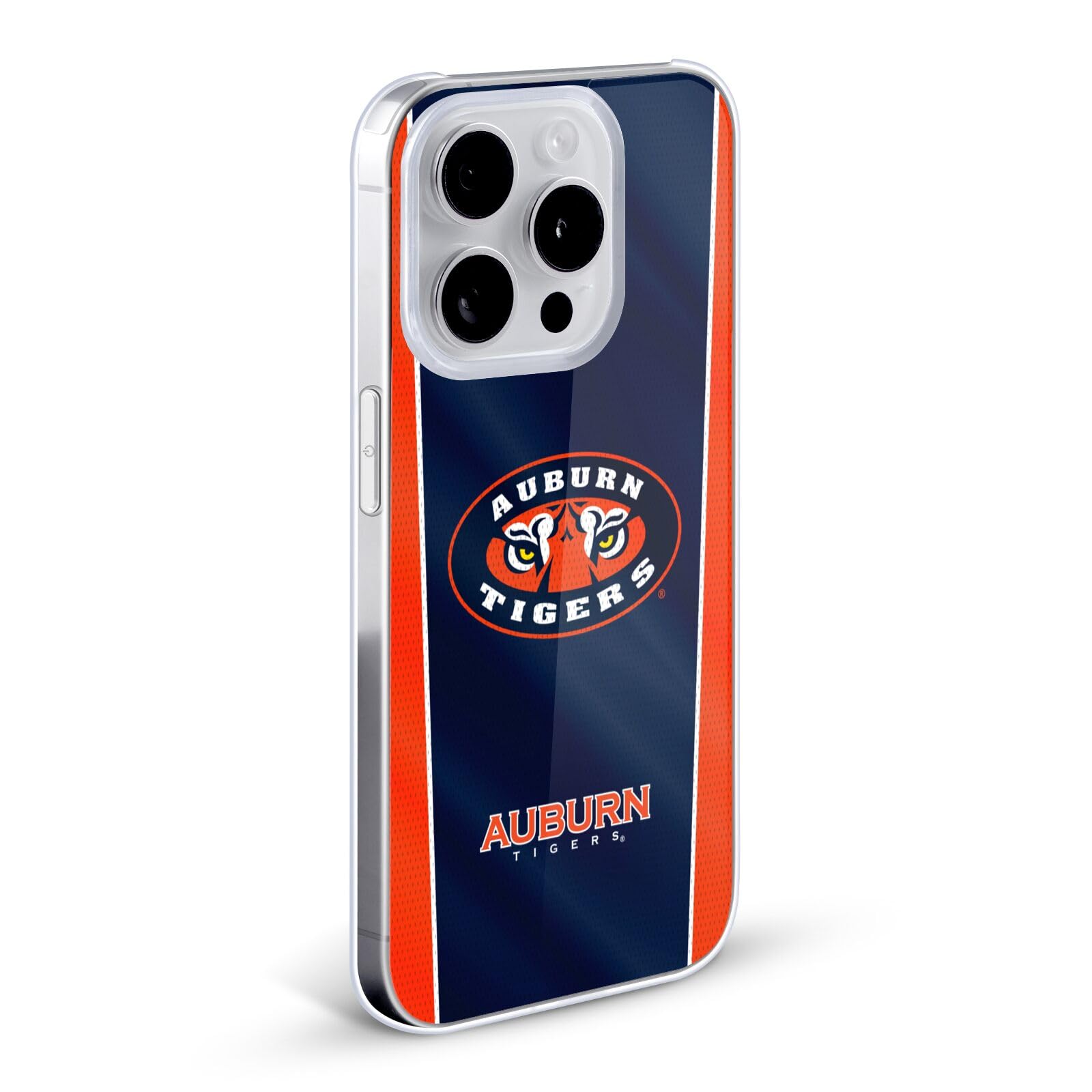 Official Auburn University AU Banner iPhone 12/12 Pro Hard Case - Licensed College Football Team Design - Perfect for Game Day & School Spirit