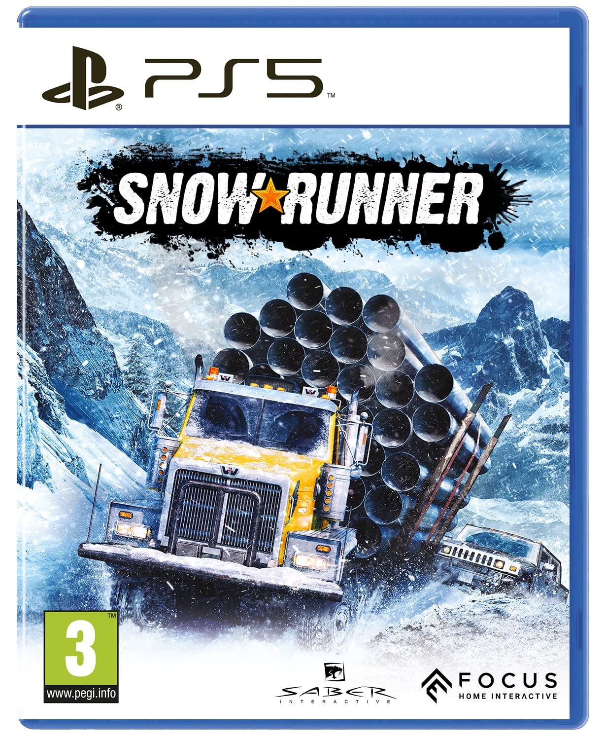 SnowRunner - Off-Road Truck Simulation Game for PS5 | Drive Through Extreme Terrain & Deliver Cargo | Perfect for Adventure & Strategy Gamers