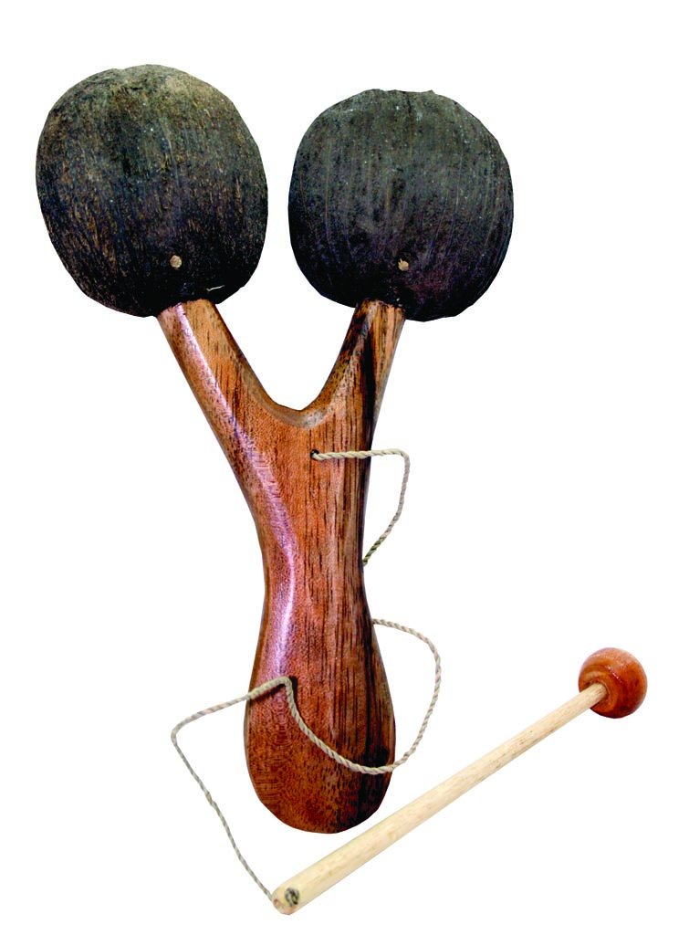 Terre 6-Piece Percussion Instrument Set with Shaker, Maracas, Agogo, Cocos Drum, Clapper & Guiro - Perfect for Music Class, Band Practice & Kids' Musical Education
