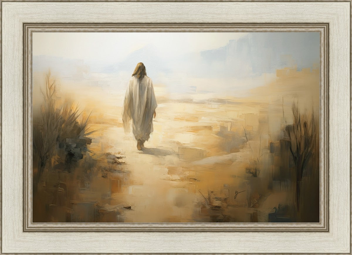 Embracing The Whispers of Solitude - Inspirational Wall Art for Home & Office Decor | Perfect for Meditation Rooms, Living Spaces & Gift Giving
