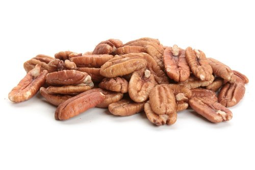 Organic Raw Pecan Halves - 10lb Bulk Pack - Fresh Natural Unsalted Pecans for Baking, Snacking & Healthy Recipes