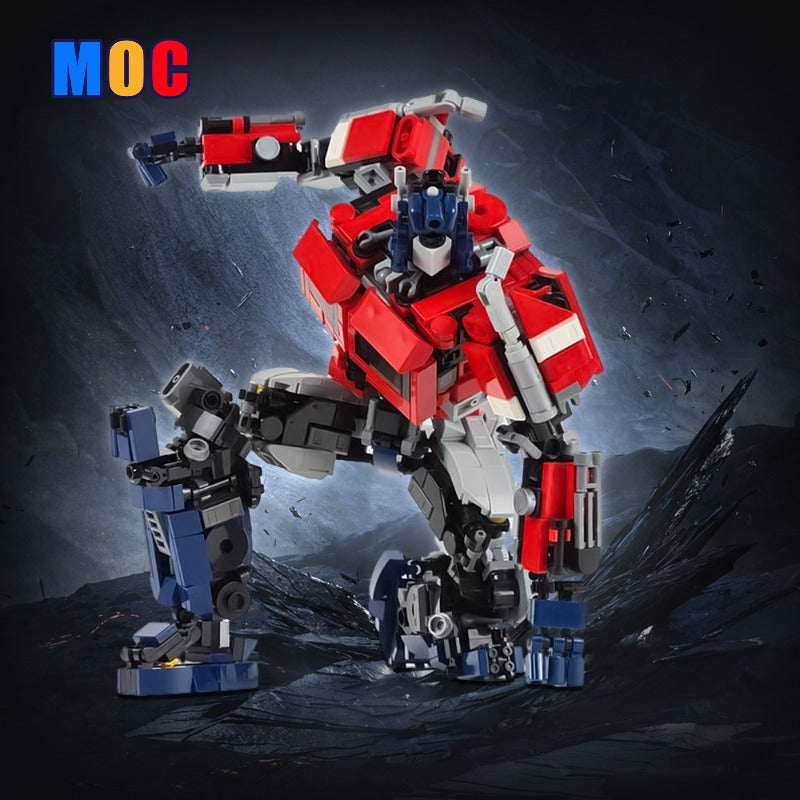 827pcs MOC 157017 Optimus Prime Bumblebee Movie Building Blocks Set - Gobricks Version - Transformers Toy for Kids & Adults - Perfect for Collectors, Gifts, and Creative Play