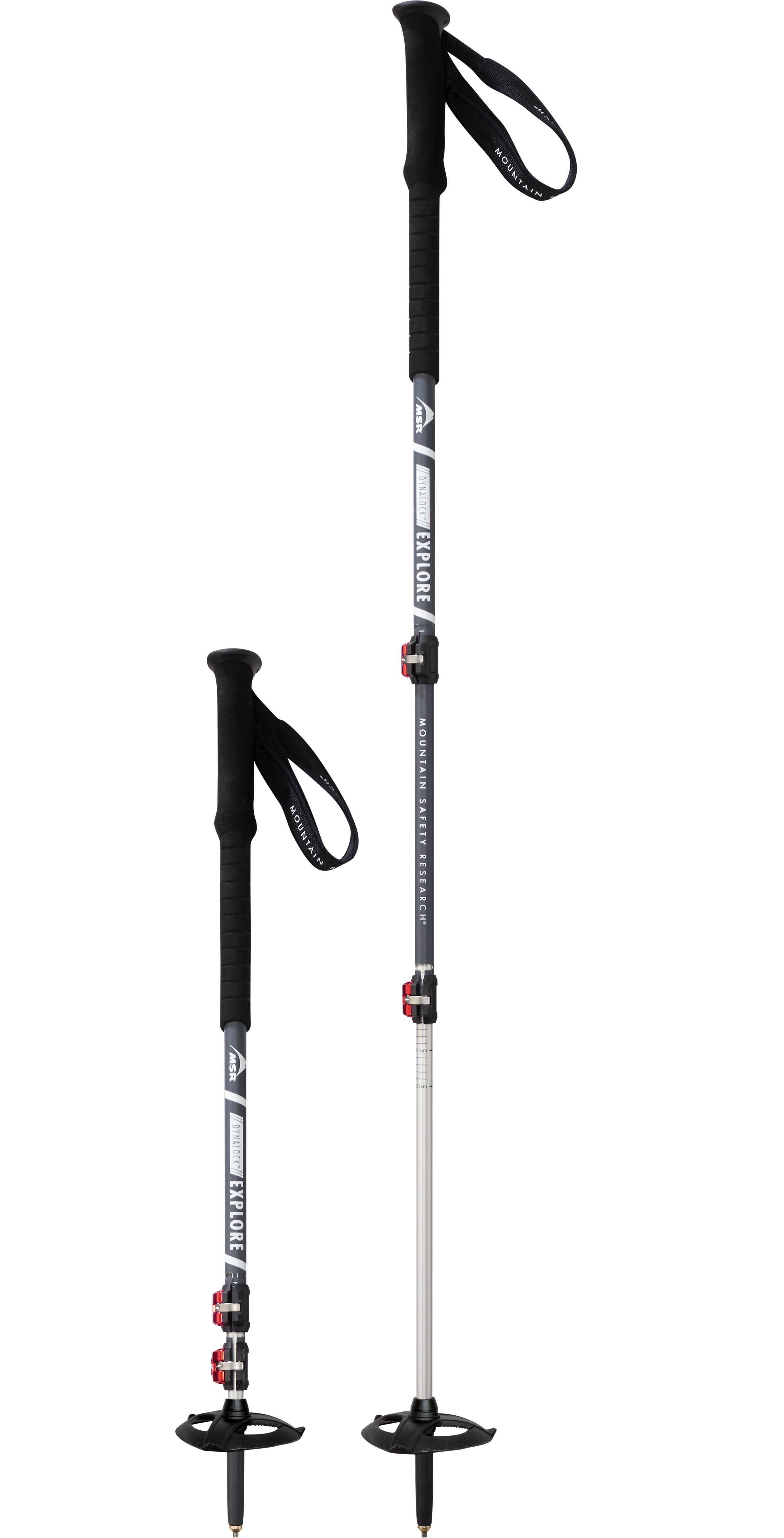 MSR DynaLock Explore Trekking Poles (Pair) - Lightweight Adjustable Hiking Poles for Backpacking, Camping & Outdoor Adventures