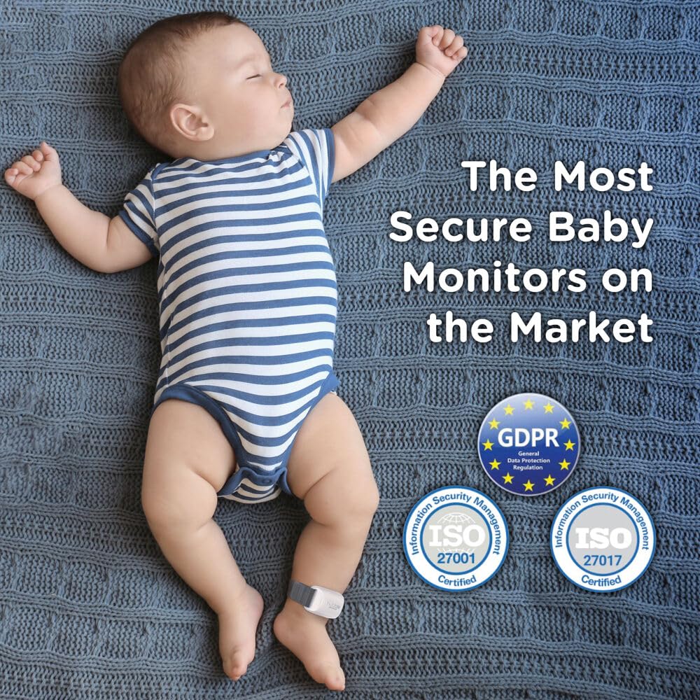 Hubble Connected Nursery Pal Cloud Touch Twin Smart WiFi Baby Monitor with 2 Cameras - 5