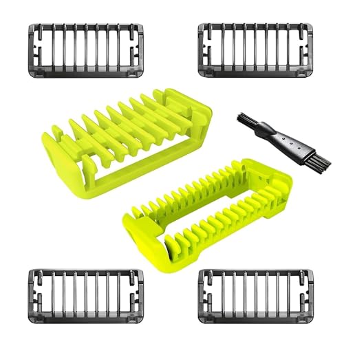 1/2/3/5mm Beard Trimmer Guide Comb Replacement for Philips One Blade QP2520 QP2530 QP2620 QP2630 QP6510 QP6520 - Hair Guards Comb for Precise Styling at Home or Travel