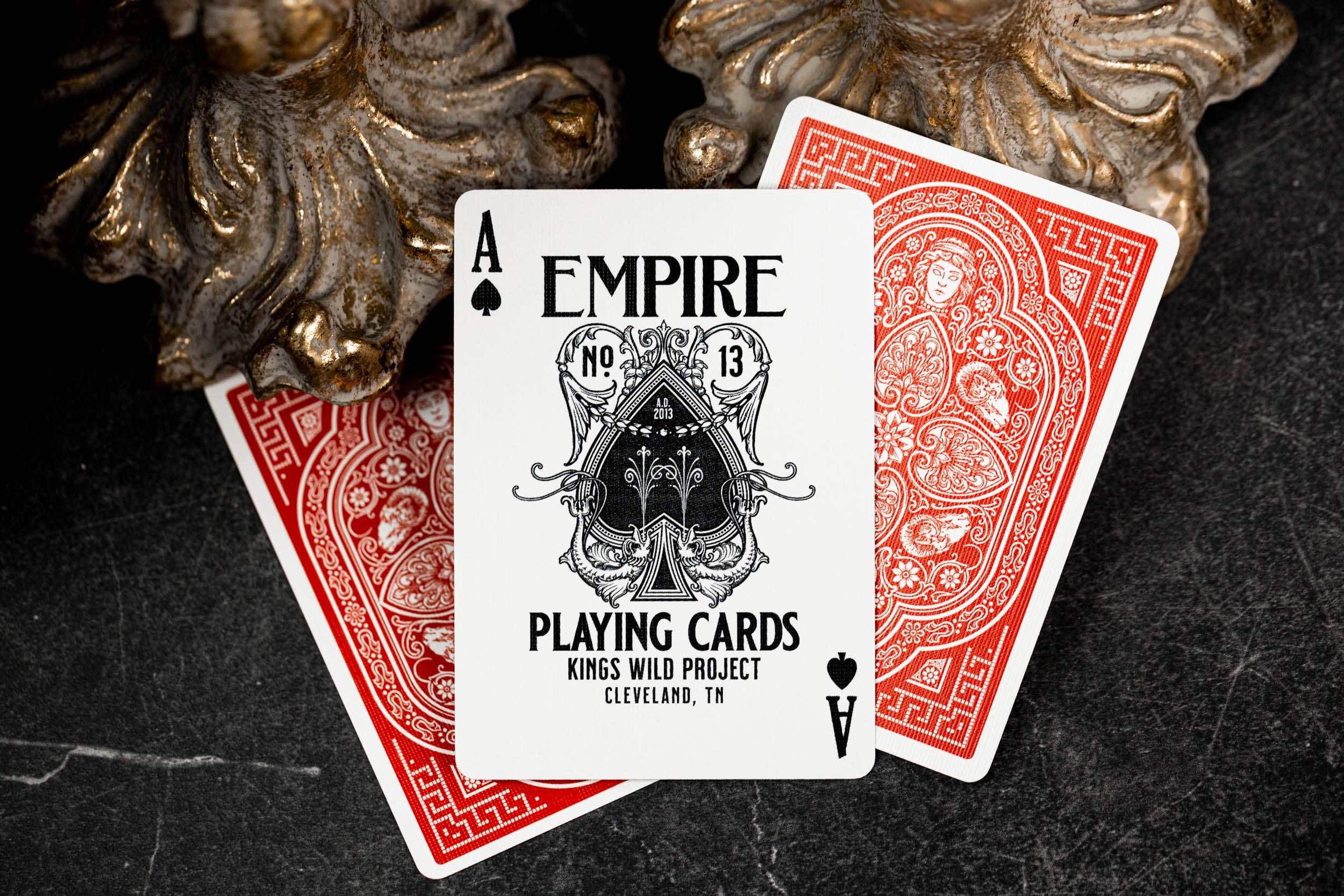Premium Empire Luxury Playing Cards - Elegant & Durable Poker Cards for Magic Tricks, Cardistry, and Casino Night Games - Perfect for Gifts, Collectors & Professional Players