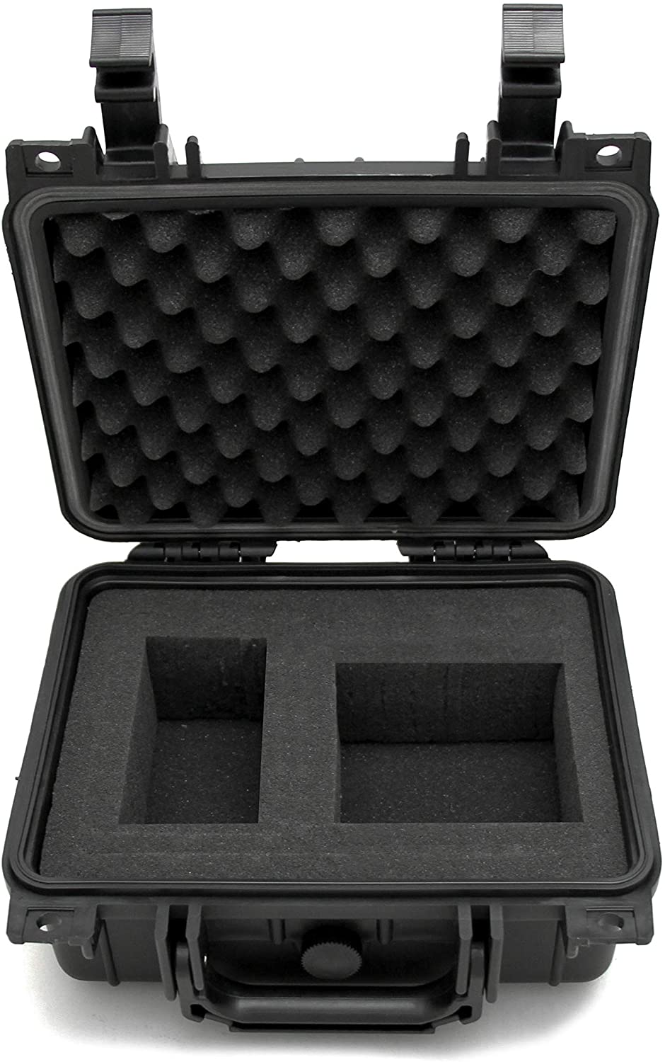 CASEMATIX Waterproof Mini Projector Case for Anker Nebula Capsule Max - Protective Storage with Remote & Accessories Compartment | Perfect for Travel, Home Theater & Outdoor Movie Nights
