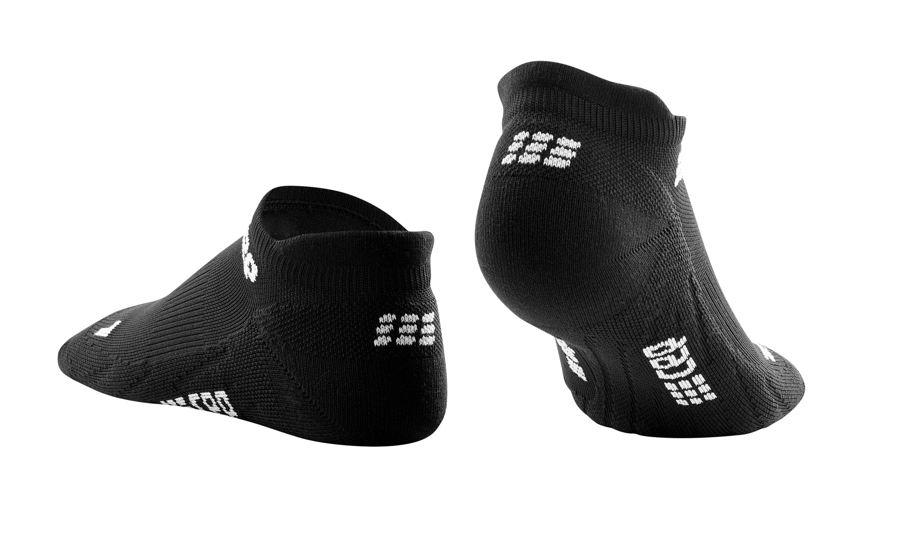 CEP Women's The Run Socks No Show V4 - Black (WP265R) | Performance Running Socks for Women | Lightweight & Breathable for Gym, Jogging & Everyday Wear