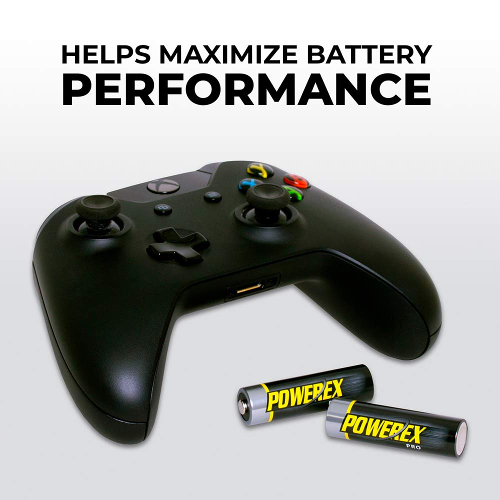 Powerex MH-C980 Advanced AA/AAA Battery Charger with LCD Display - Fast Charging & Analyzing for NiMH/NiCd Rechargeable Batteries - Perfect for Digital Cameras, Gaming Controllers, and Electronics