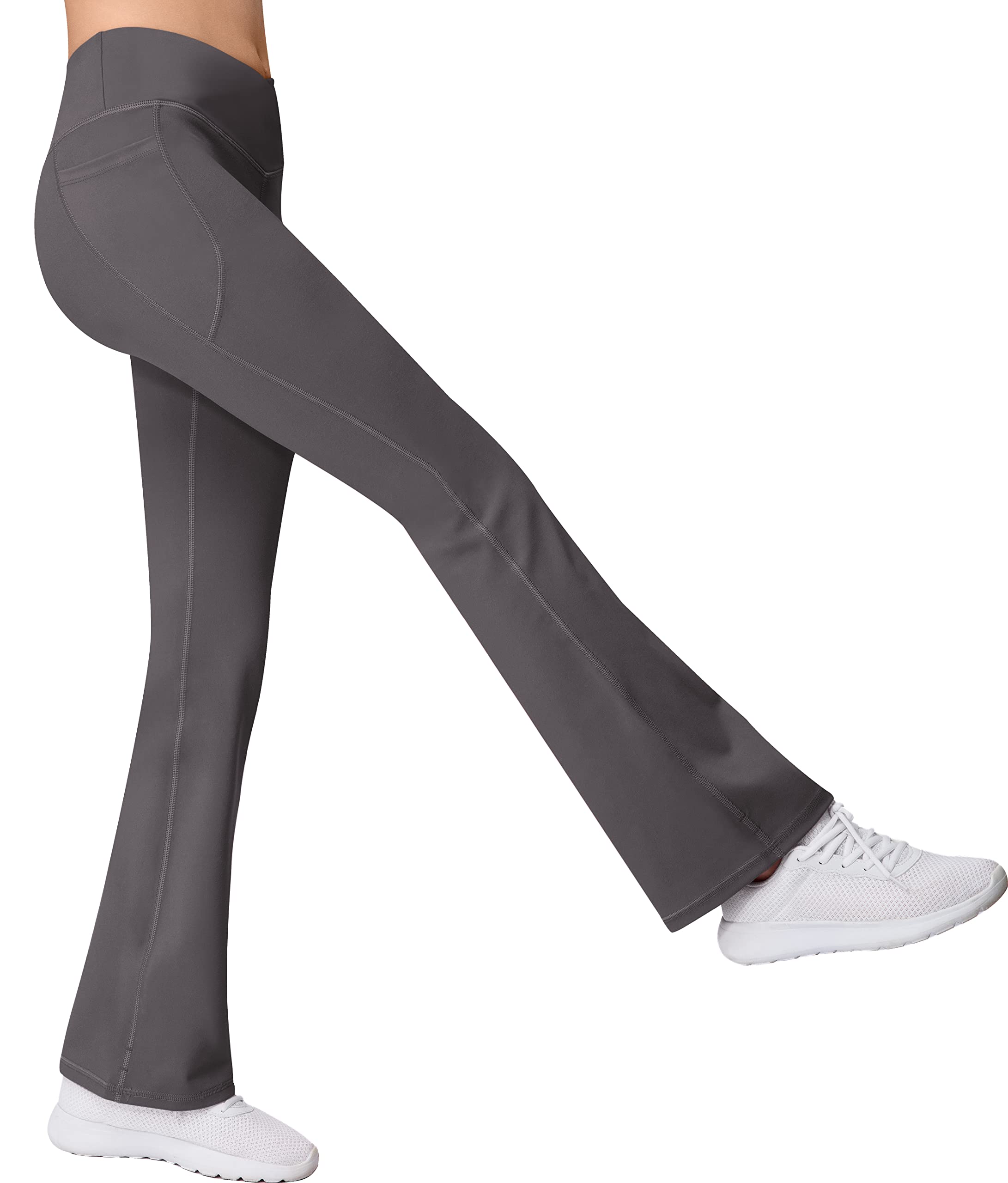 Bootcut Yoga Pants for Women - High Waisted Flare Leggings with Pockets | Perfect for Dance, Workout & Casual Wear
