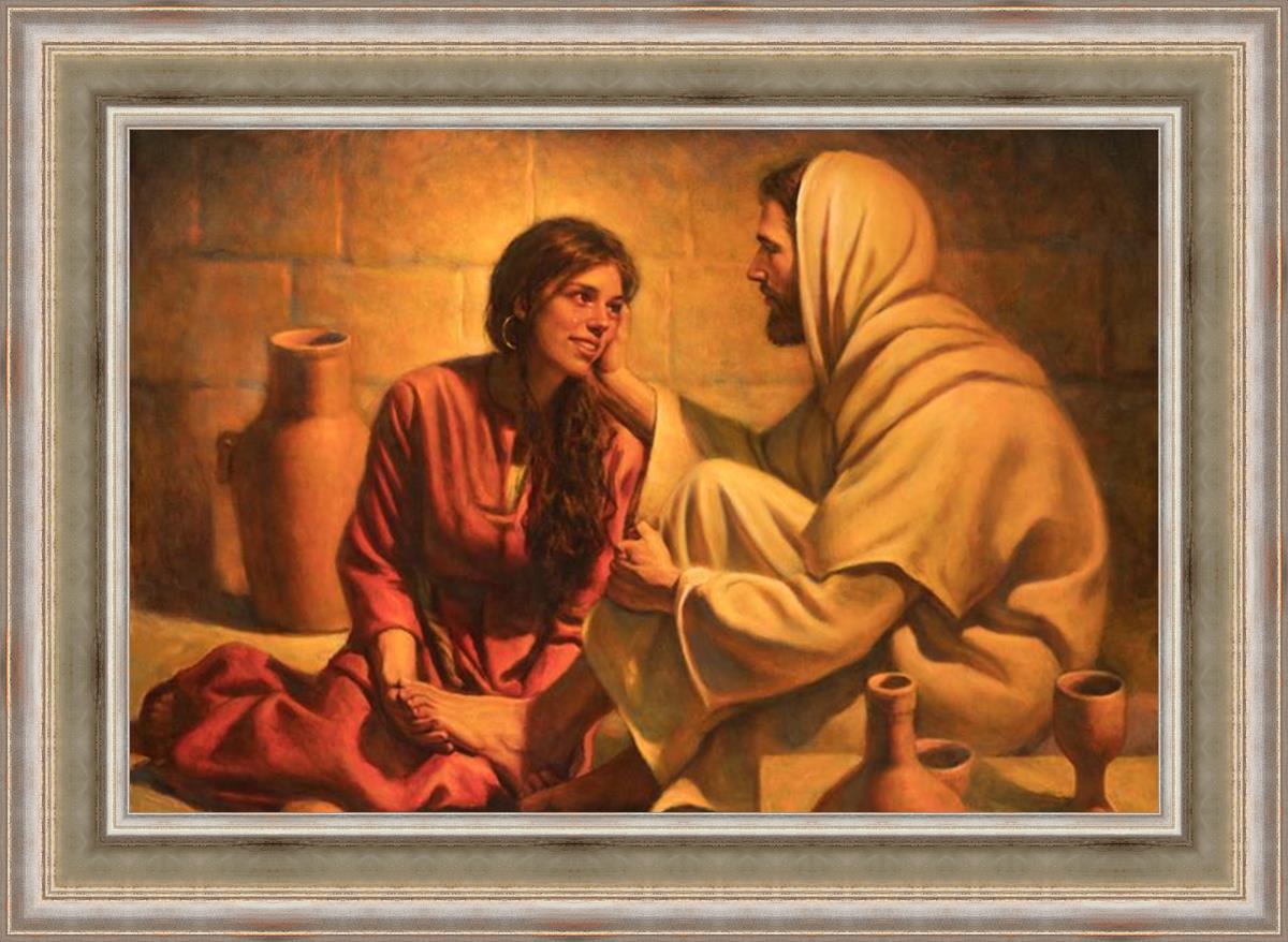 Forgiven By Del Parson - Premium Wall Art & Home Decor for Living Room, Bedroom, Office | Inspirational Christian Painting for Faith-Based Interiors