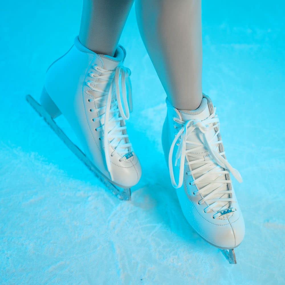 Riedell Topaz Adult Figure Skates - Professional Stainless Steel Capri Blades for Competitive Skating & Ice Shows | Perfect for Training, Performances & Ice Dancing