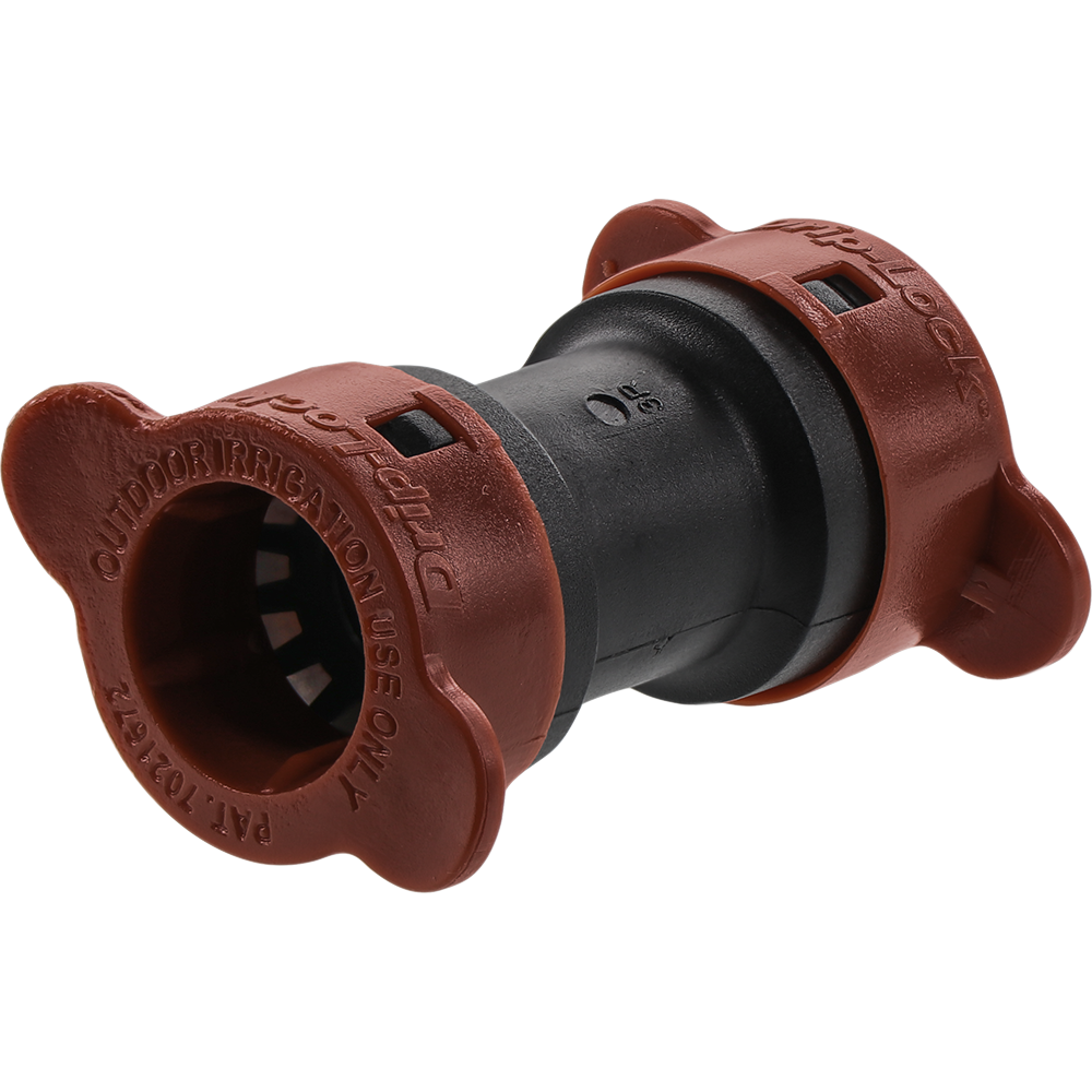 Hydro Rain DL 429 005 Drip Lock® 1/2 Inch Drip Irrigation Coupling - Perfect for Garden Watering Systems & DIY Irrigation Projects