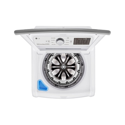 LG 12kg Top Load Washing Machine with TurboClean3D™ Technology - Energy Efficient Large Capacity Laundry Washer for Home & Family Use