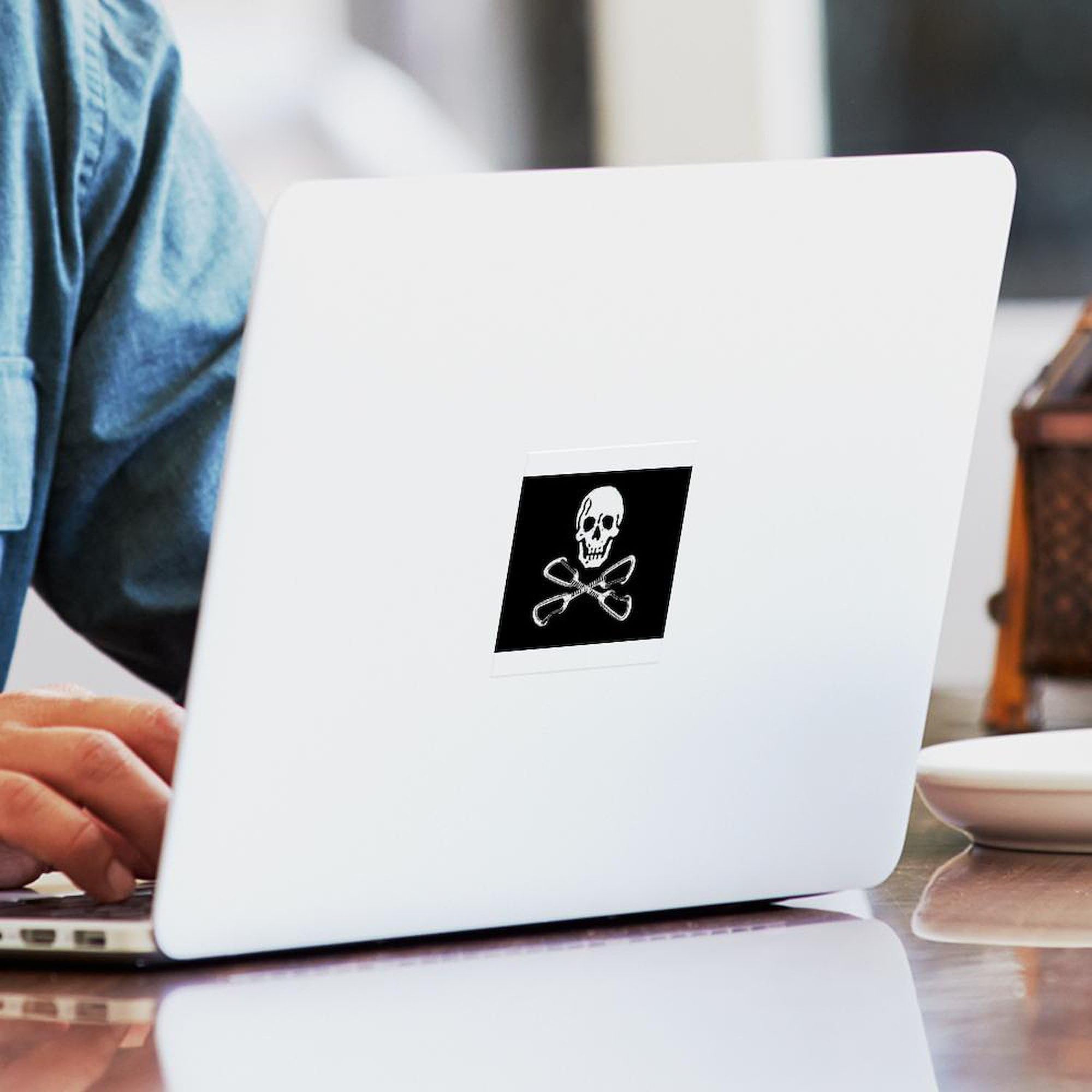Custom Rectangle Car Stickers - Durable Bumper Decals for Cars & Laptops