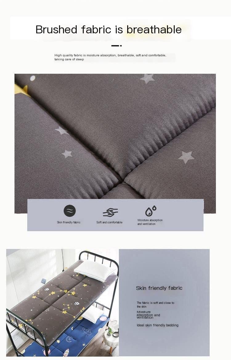 Japanese Floor Futon Mattress - Foldable Tatami Mat for Camping, Kids Bed, Lounger & Guest Bed - Portable Twin Size (0.7x1.8m) - Perfect for Small Spaces, Sleepovers & Outdoor Adventures