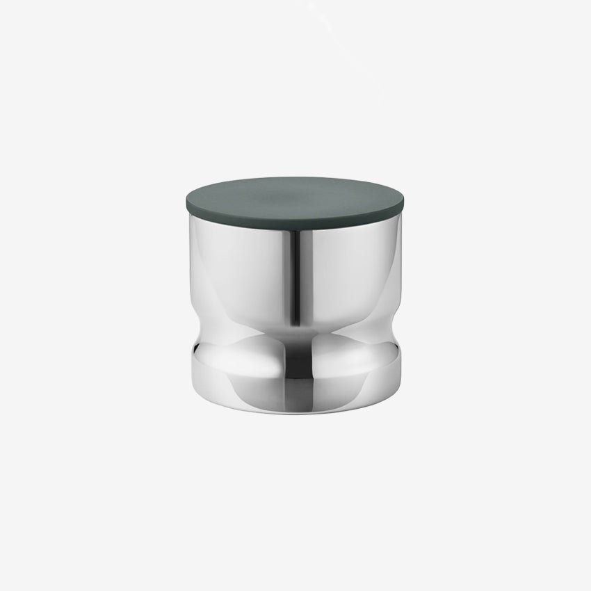Georg Jensen Alfredo Canister - Premium Stainless Steel Kitchen Storage Container for Coffee, Tea & Dry Goods | Modern Home & Office Organization Solution