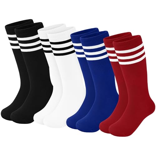 Black, White, Red, Royal Blue