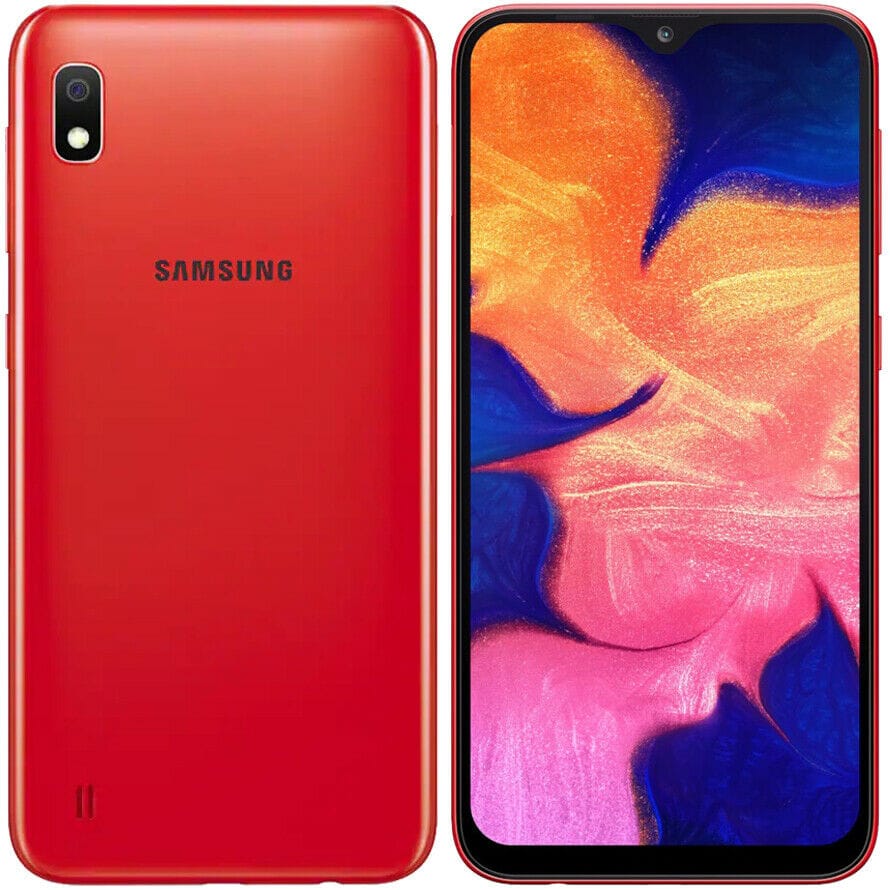 Samsung Galaxy A10 A105M Dual SIM 32GB Smartphone - Unlocked GSM Android Cell Phone for AT&T T-Mobile | Perfect for Travel Business & Everyday Use