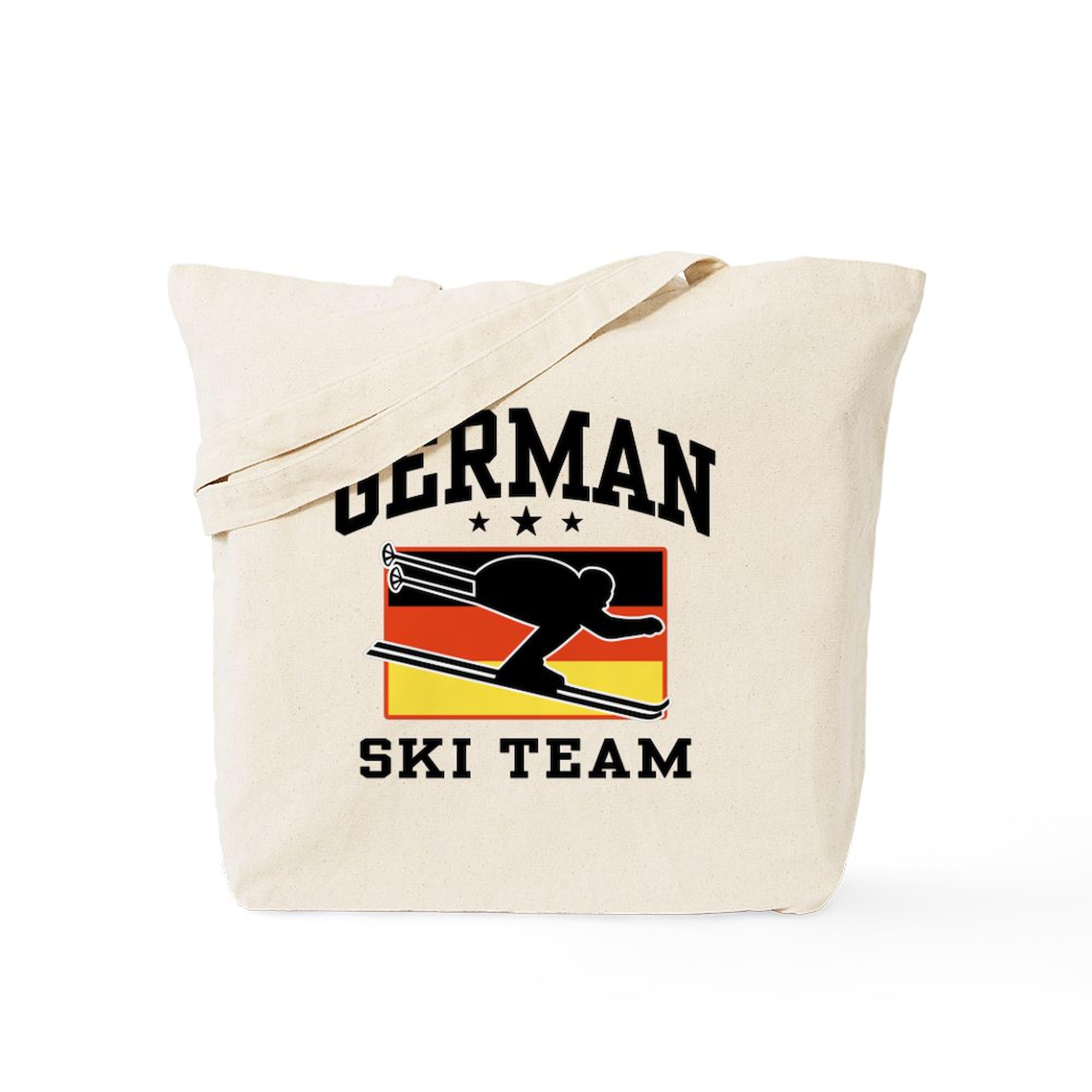 German Ski Team Canvas Tote Bag - Eco-Friendly Reusable Shopping Bag for Groceries, Beach & Daily Use | CafePress