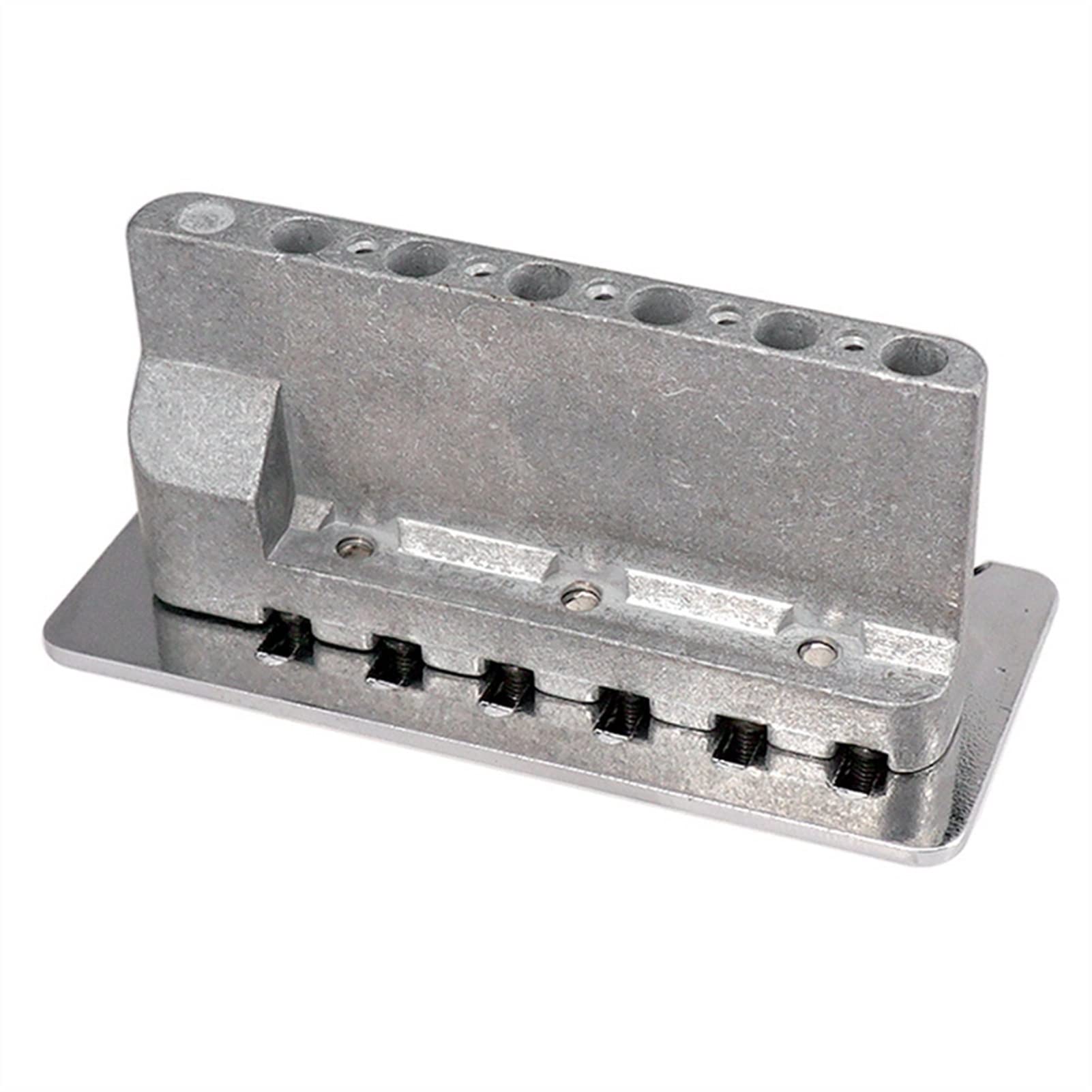 ST Electric Guitar Tremolo Bridge Tailpiece Roller Saddle Set - Silver DIY Replacement Part for Electric Guitars | Perfect for Guitar Upgrades & Repairs