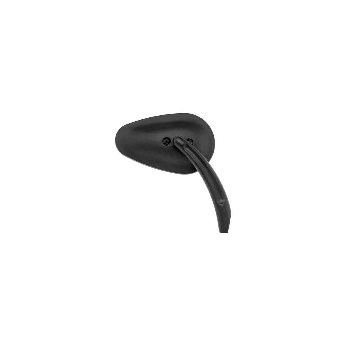 Biker's Choice Black Tapered Motorcycle Mirrors - Universal Fit for Harley, Honda, Yamaha & More - Enhance Safety & Style on Cruiser, Touring & Street Bikes