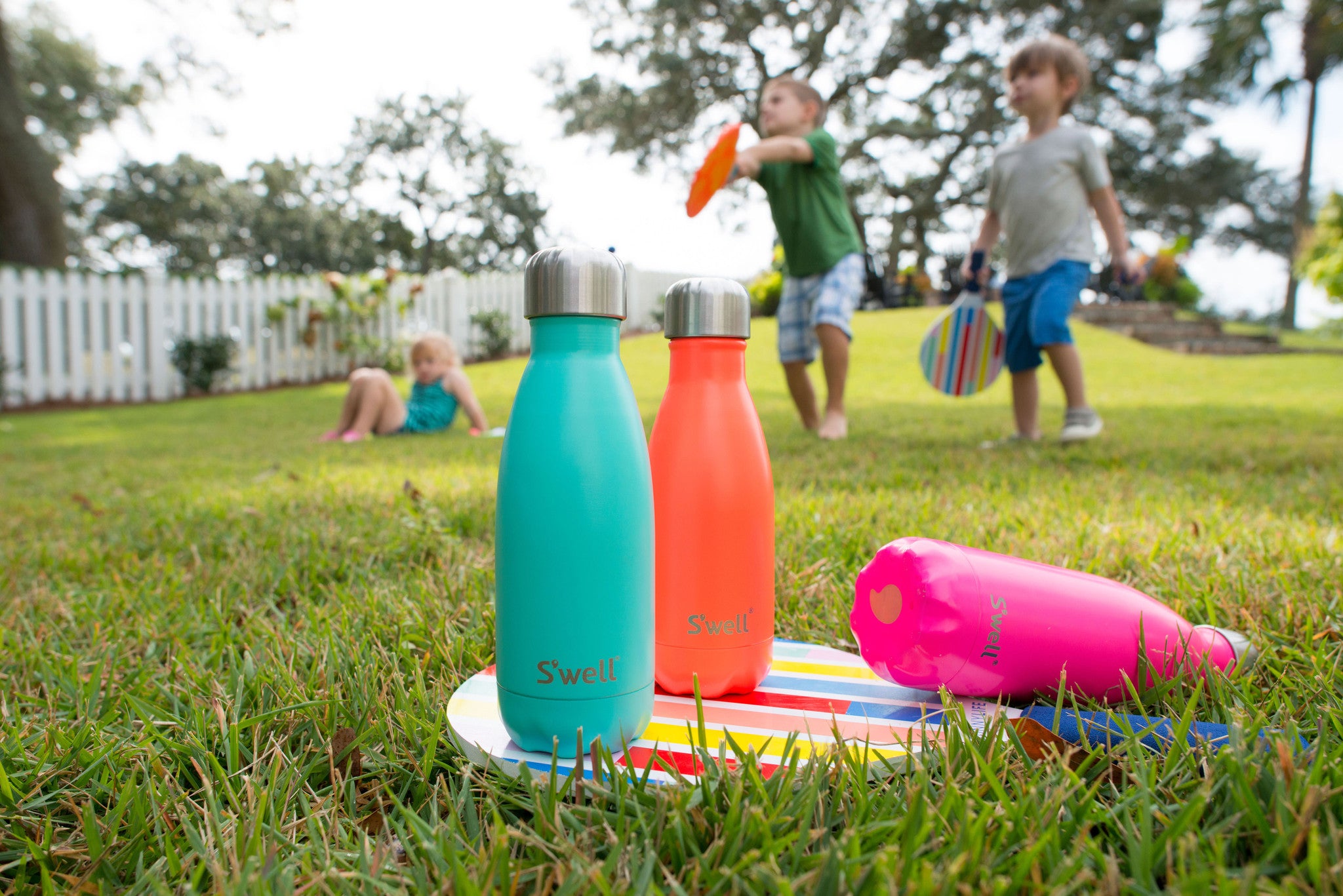 S'well Satin 25oz (739mL) Stainless Steel Water Bottle - Insulated, Leak-Proof & Eco-Friendly - Perfect for Gym, Hiking, Travel & Office Use
