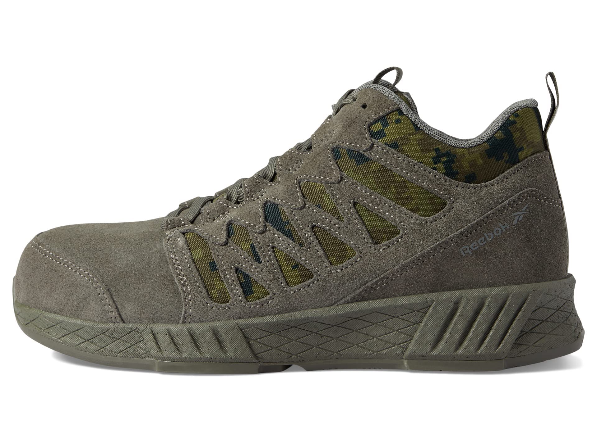 Reebok Men's RB4387 Floatride Energy Tactical Boot - Sage Green Work & Safety Shoes for Construction, Hiking & Outdoor Activities