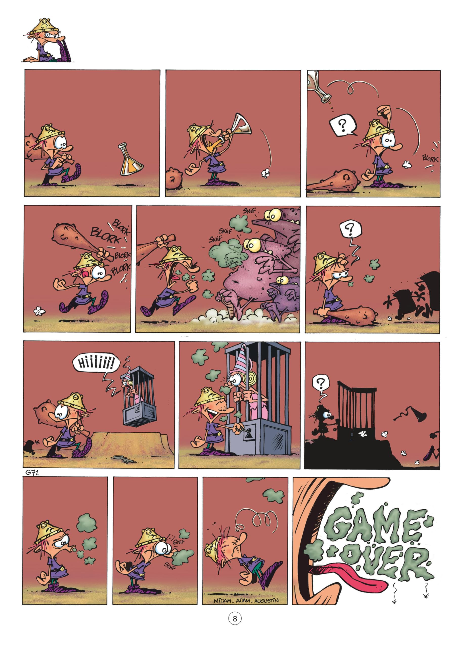 Game Over - Volume 2 - No Problemo - Perfect for Gamers, Comic Fans & Collectors - Great Gift for Birthday, Christmas & Game Nights