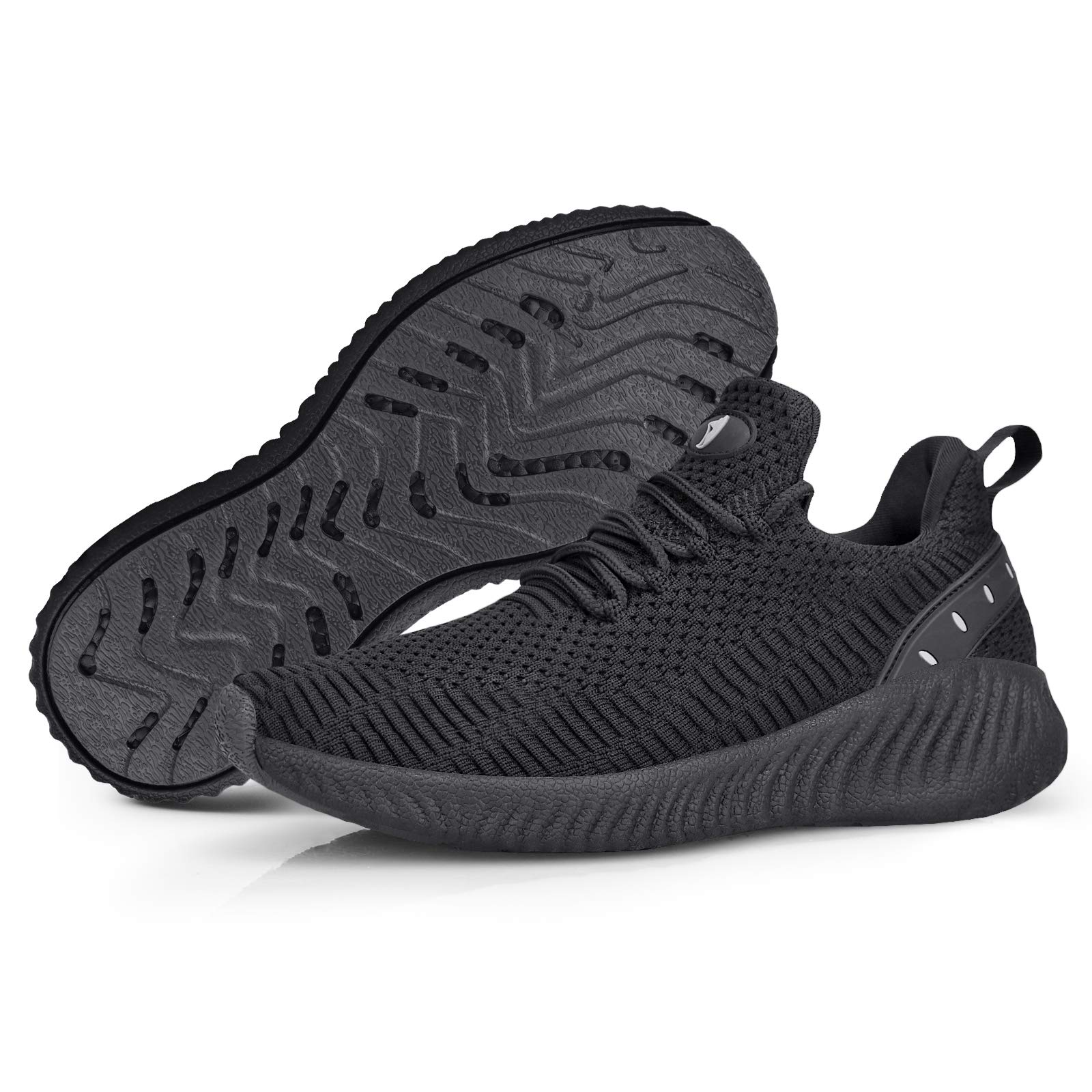 Footfox Women's Non-Slip Walking Shoes - Comfortable Tennis Sneakers for Ladies, Athletic Sports Gym & Travel Shoes - Perfect for Running, Workouts, and Daily Wear