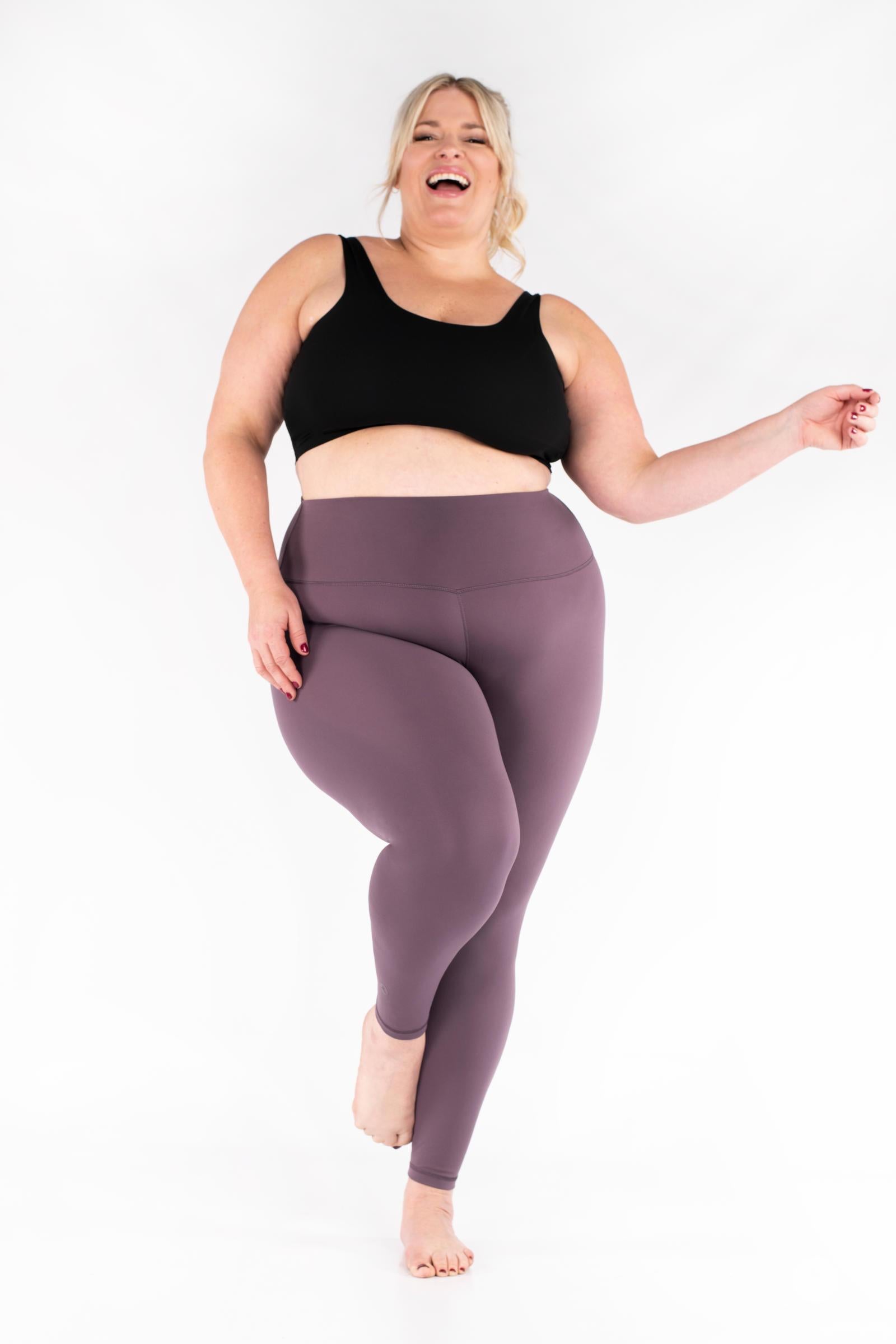 Free Motion Yoga Leggings for Women - High Waisted Stretchy Workout Pants - Perfect for Yoga, Gym & Running