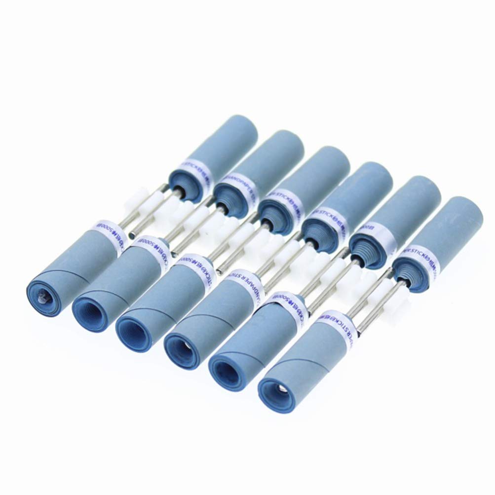 DOITOOL 10pcs Sanding Bands for Nail Drill - Rubber Rotary Tool for Jewelry Polishing, Pedicure & Crafting - Compatible with Dremel & Rotary Tools - Perfect for Nail Art, Woodworking & Metal Grinding
