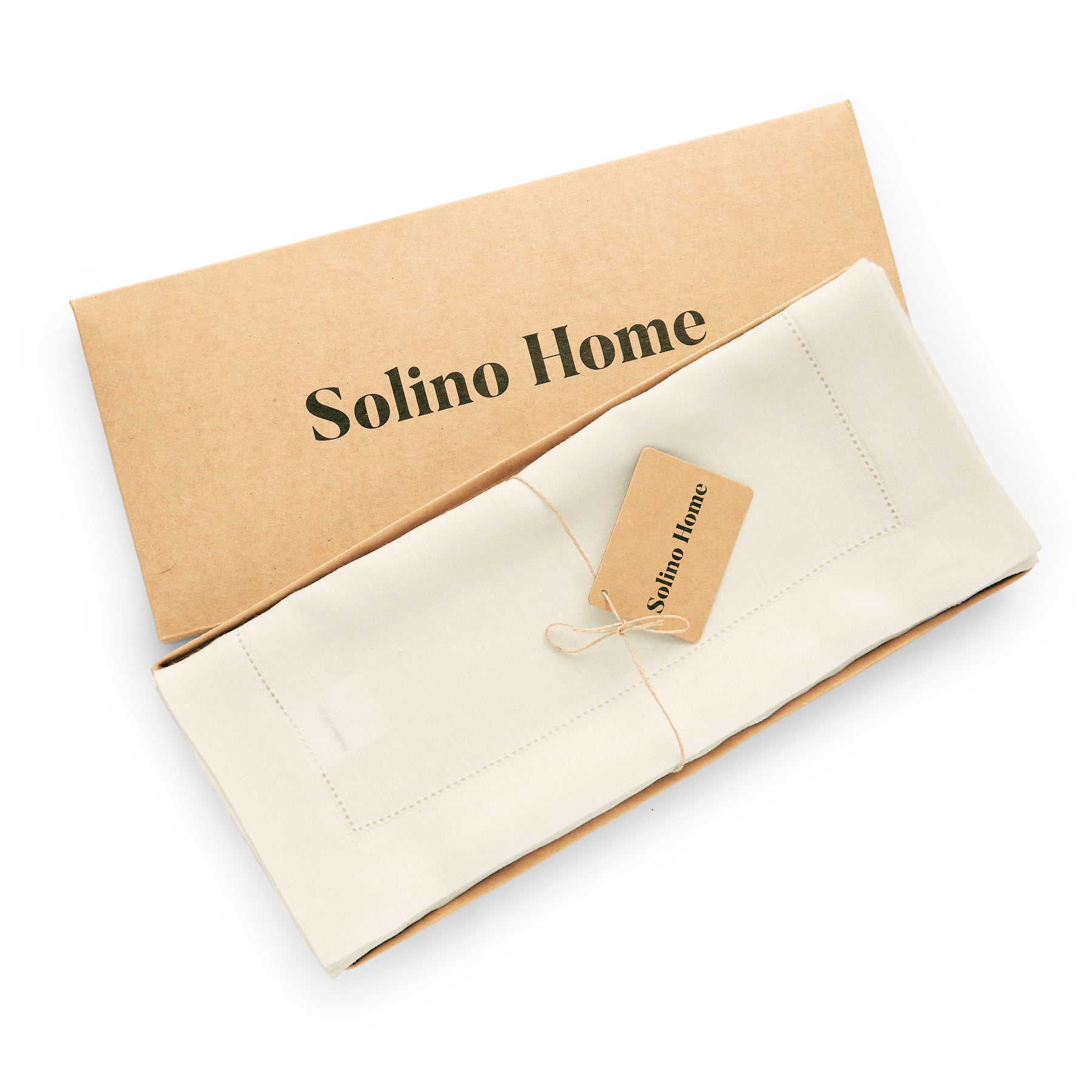 Sonoma Hemstitch Table Runner - Elegant Linen Table Decor for Dining & Special Occasions | Perfect for Weddings, Holidays & Home Decor