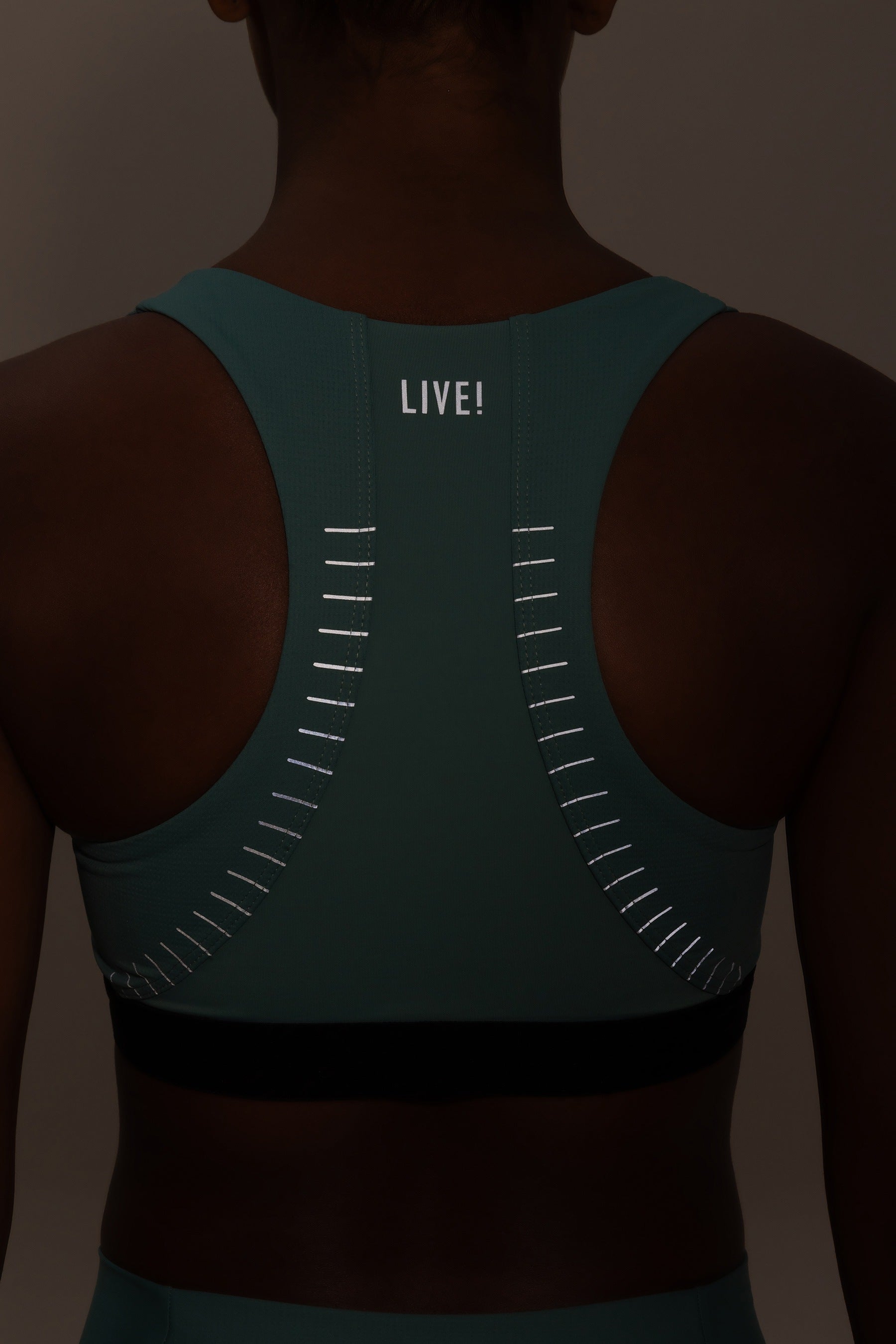Reflex Speed Pea Sports Bra for Women - High Impact Workout, Running, Yoga & Gym - Moisture Wicking & Breathable Activewear Top