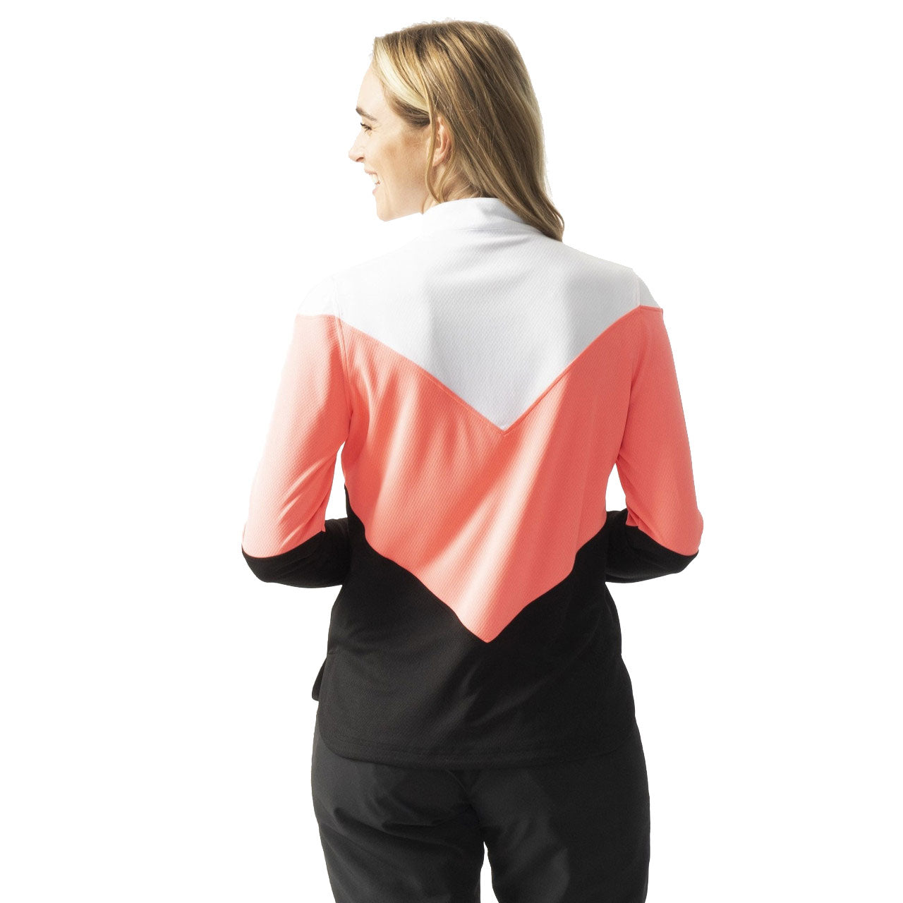Ebba Black Women's 1/2 Zip Golf Pullover - Lightweight & Breathable for Daily Sports & Outdoor Activities - Perfect for Golfing, Running & Casual Wear