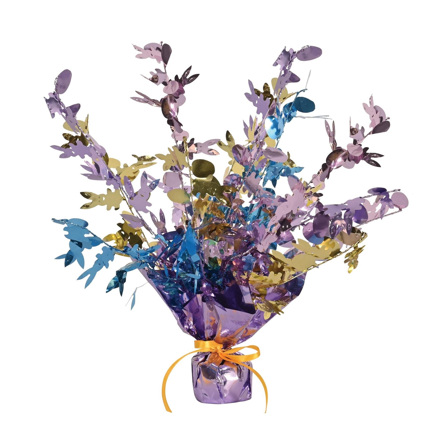 12 Pack Beistle Bunny & Egg 15 Inch Easter Table Centerpieces - Perfect for Spring Party Decorations, Easter Brunch, and Holiday Home Decor