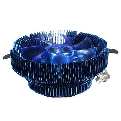 4 Pin PWM Quiet CPU Cooling Fan for Intel LGA775/115X & AMD AM2/AM2+/AM3 - High Performance PC Cooling Solution for Gaming, Office & Home Computers