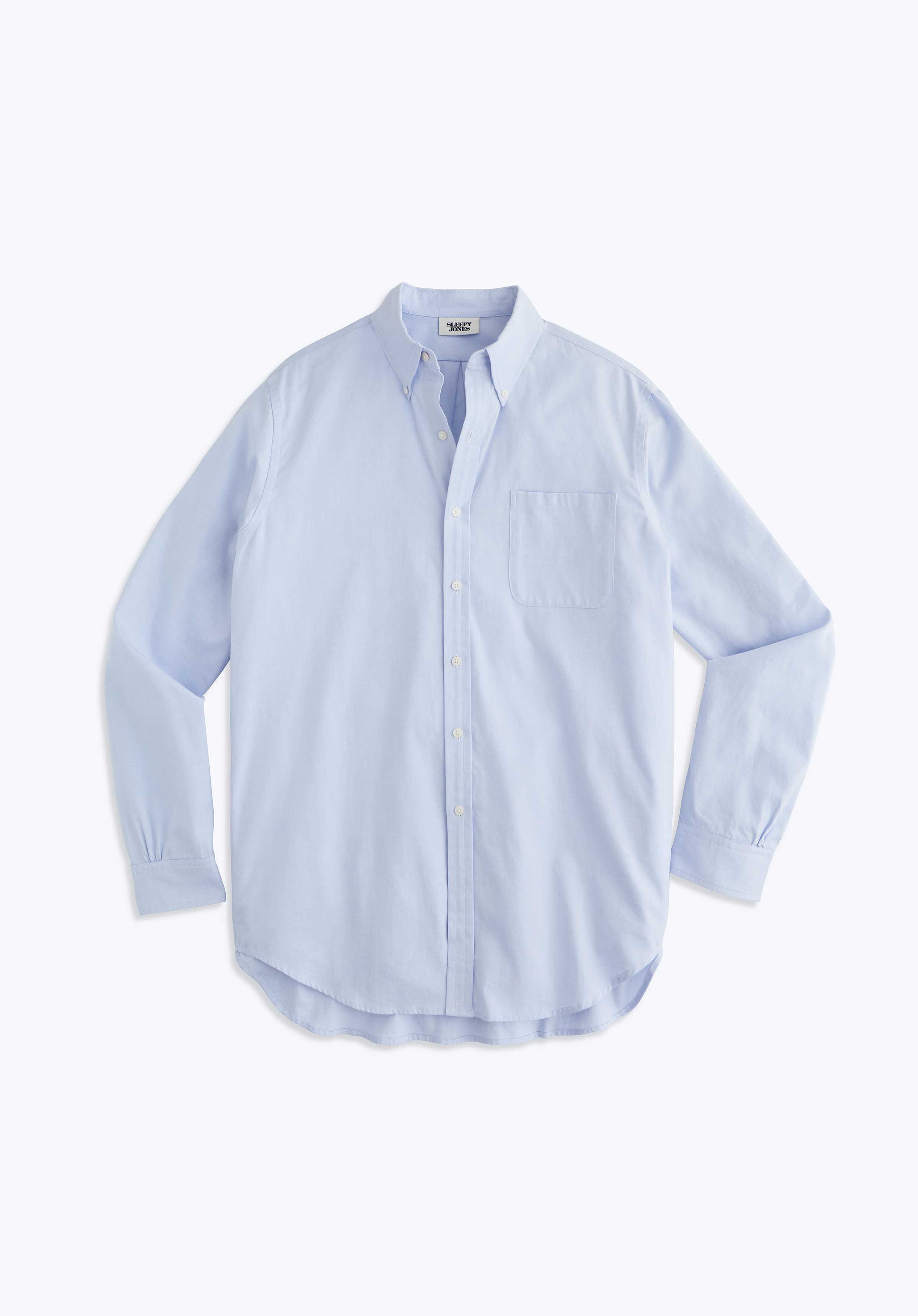 Blue Oxford Penn Shirt for Men - Classic Button-Down Dress Shirt for Business, Casual & Office Wear