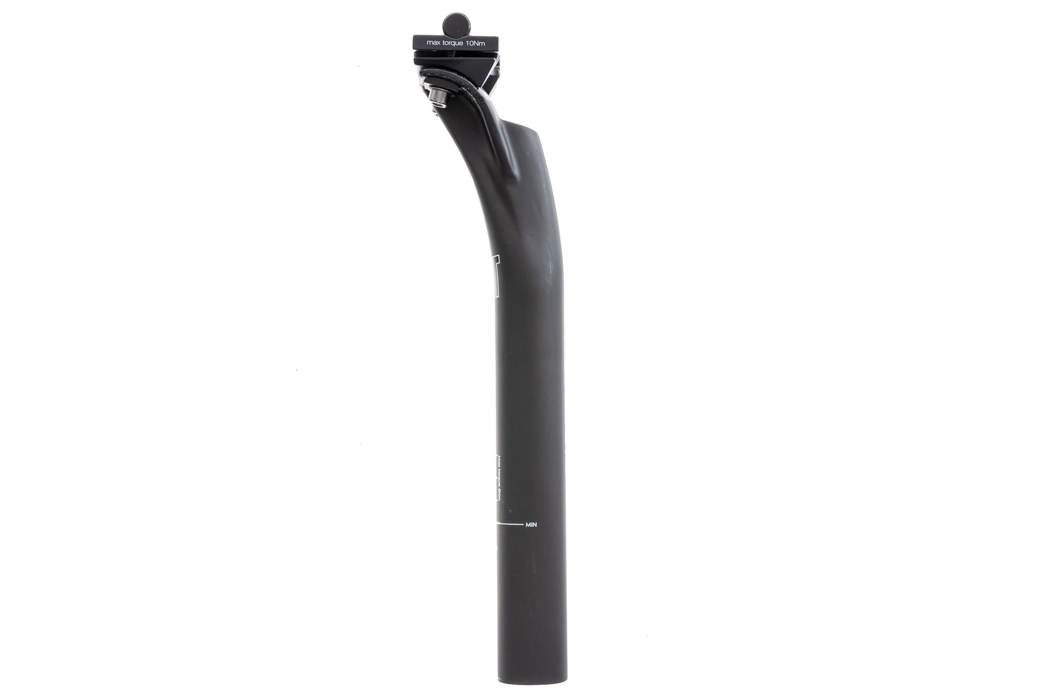 3T Stylus LTD Carbon Fiber Bike Seatpost 31.6x280mm with 25mm Setback - Lightweight & Durable Cycling Seat Post for Road & Mountain Bikes - Perfect for Performance Riders & Commuters