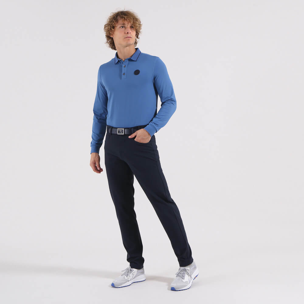 ANNUNCIO PRO THERM® Lightweight Performance Polo Shirt for Men - Moisture Wicking & Breathable - Final Sale - Perfect for Golf, Tennis & Outdoor Activities