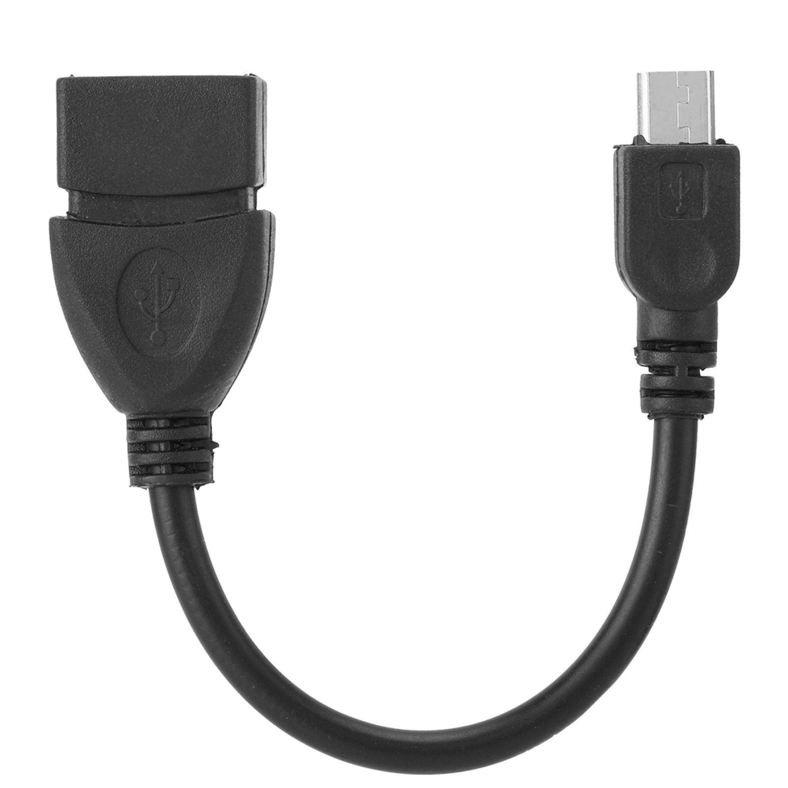 Micro USB to USB Female OTG Adapter Cable - High-Speed Data Transfer & Charging for Android Phones & Tablets - Shielded Against Electromagnetic Interference - Perfect for File Sharing, Charging & Connecting Peripherals