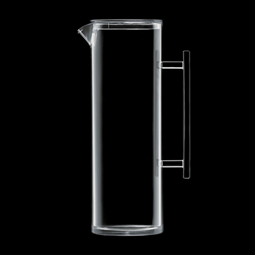 Guzzini 100 Icons Pitcher with Lid - Elegant Glass Water Pitcher for Home, Kitchen & Entertaining - Perfect for Iced Tea, Lemonade & Party Drinks