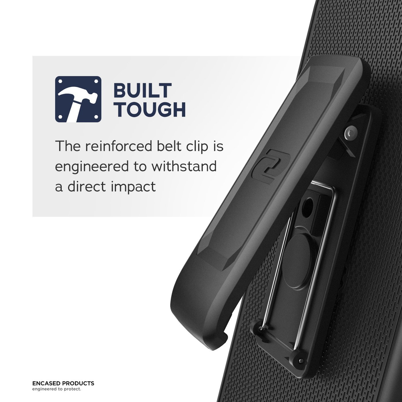 Magnetic Phone Case for iPhone 12/12 Pro with Belt Clip Holster - Clear MagSafe Compatible Protective Cover - Perfect for Work, Gym & Outdoor Activities