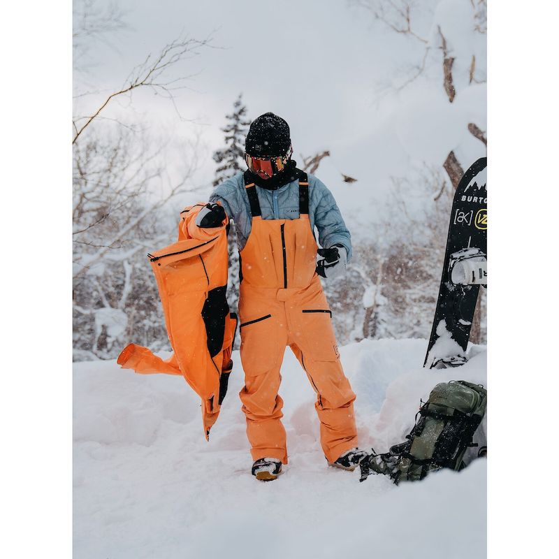 Burton AK 3L Gore-Tex Freebird Bib Snow Pants - Waterproof & Breathable Ski Bib for Men & Women - Perfect for Skiing, Snowboarding & Winter Outdoor Adventures